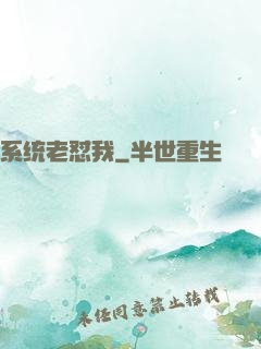 系统老怼我