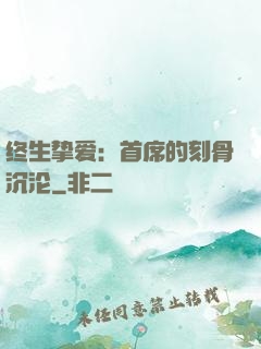 终生挚爱：首席的刻骨沉沦