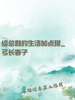 给总裁的生活加点甜