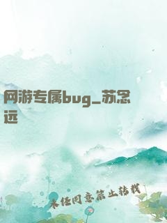 网游专属bug