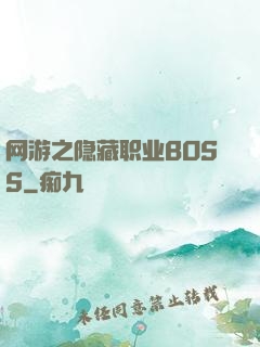 网游之隐藏职业BOSS