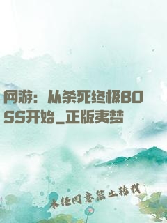 网游：从杀死终极BOSS开始