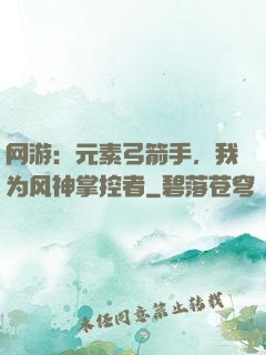 网游：元素弓箭手，我为风神掌控者