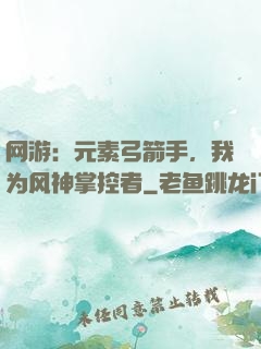 网游：元素弓箭手，我为风神掌控者