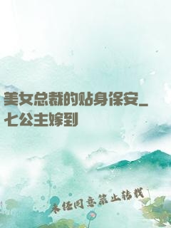 美女总裁的贴身保安