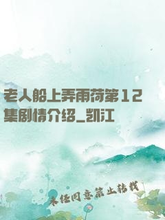 老人船上弄雨荷第12集剧情介绍