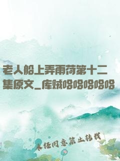 老人船上弄雨荷第十二集原文