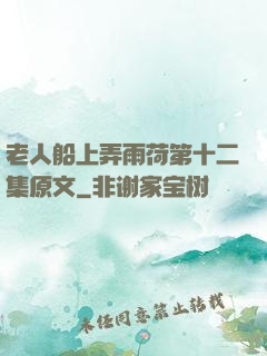 老人船上弄雨荷第十二集原文