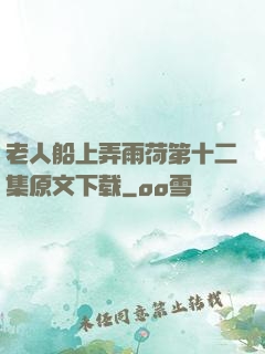 老人船上弄雨荷第十二集原文下载