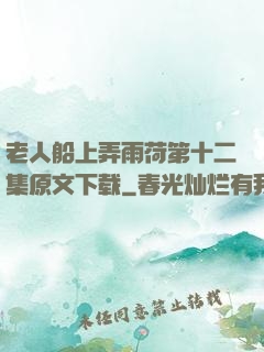 老人船上弄雨荷第十二集原文下载