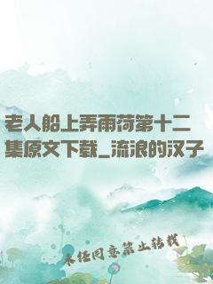 老人船上弄雨荷第十二集原文下载