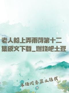 老人船上弄雨荷第十二集原文下载