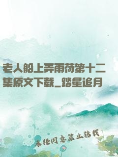 老人船上弄雨荷第十二集原文下载