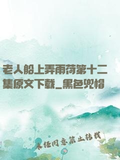 老人船上弄雨荷第十二集原文下载