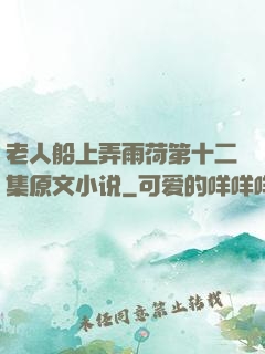 老人船上弄雨荷第十二集原文小说