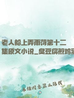 老人船上弄雨荷第十二集原文小说