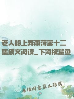 老人船上弄雨荷第十二集原文阅读