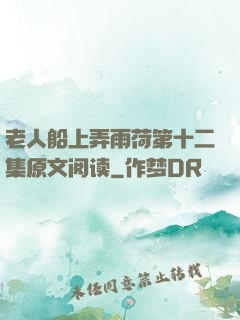 老人船上弄雨荷第十二集原文阅读