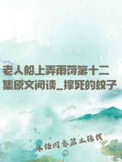 老人船上弄雨荷第十二集原文阅读