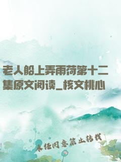老人船上弄雨荷第十二集原文阅读