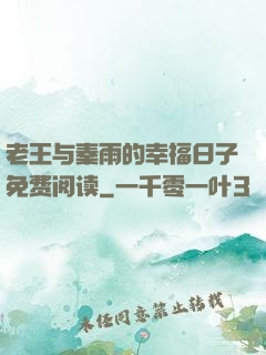 老王与秦雨的幸福日子免费阅读