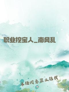 职业挖宝人