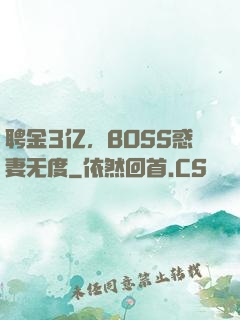 聘金3亿，BOSS惑妻无度
