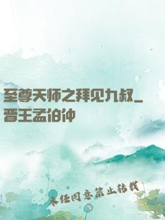 至尊天师之拜见九叔