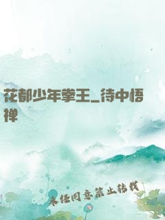 花都少年拳王