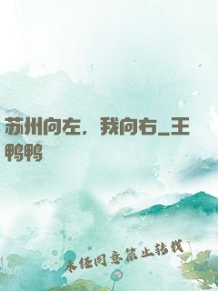 苏州向左，我向右