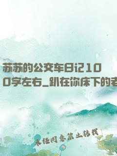 苏苏的公交车日记100字左右
