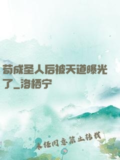 苟成圣人后被天道曝光了