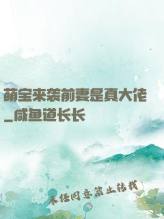 萌宝来袭前妻是真大佬