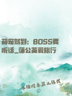 萌宠驾到：BOSS要听话