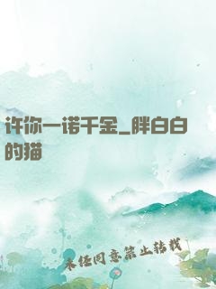 许你一诺千金