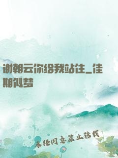 谢朝云你给我站住