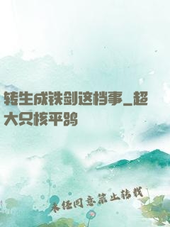 转生成铁剑这档事