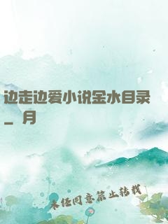 边走边爱小说金水目录