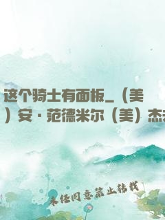 这个骑士有面板
