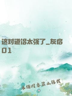 这对道侣太强了