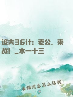 追夫36计：老公，来战！