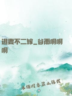 逃妻不二嫁