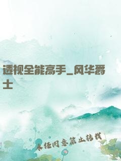 透视全能高手