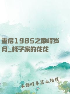 重启1985之巅峰岁月