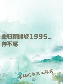重归新加坡1995