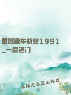 重燃造车航空1991