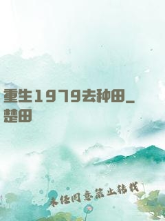 重生1979去种田