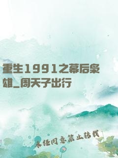 重生1991之幕后枭雄