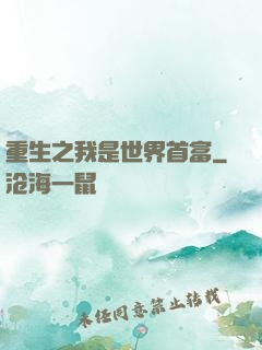 重生之我是世界首富