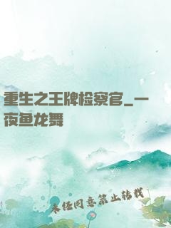 重生之王牌检察官
